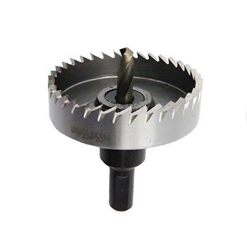 ホールソー LAIWEIドリルビット HSSホールフライスカッターは 薄い鉄板 薄いステンレス鋼板 薄いアルミニウム板 石膏ボード プラスチック 木材 合板などの材料の穴あけ作業に使用されます。HSSホールカッター