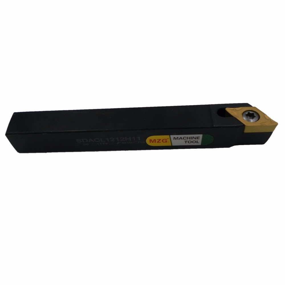 1 pièce 10mm 16mm SDACL1010F07 CNC Arbre de Tournage Tour Coupe Barre Trou usinage serré Porte-Outils en Acier Outils d'alésage externes (sans Inserts)(SDACL1212F07)