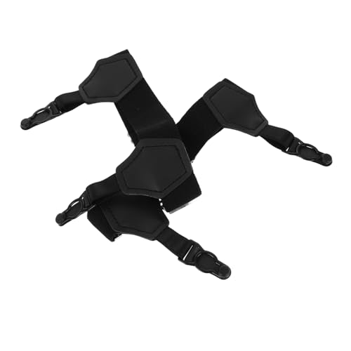 FRCOLOR Dress Sock Garter Clips Sock Stays for Men with Garter Grips Legwear Straps for Athletes