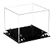 Better Display Cases Clear Acrylic Baseball Cap Display Case with Black Risers (A006-BR)