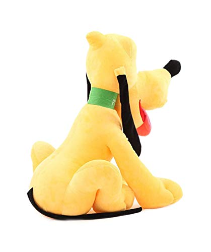 Image of Tickles Cartoon Pluto Stuffed Soft Plush Animal Toy Birthday Gifts (Color: Yellow Size: 20 cm Small Size)