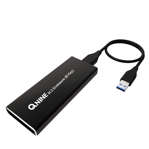QNINE M.2 USB Adattatore, Adattatore per disco