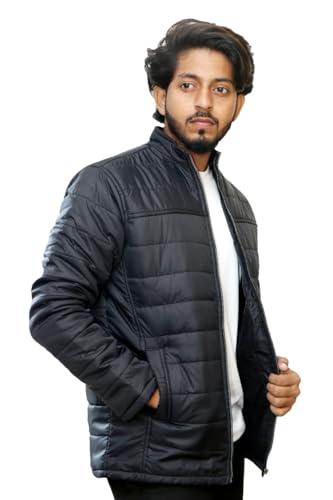Image of HK ENTERPRISES Star Men's Polyester Bomber Jacket