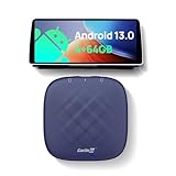 【日本限定版】CarlinKit TBox Plus Android13.0 ワイヤレスCarPlayアダプター 4+64GB 無線 Android Auto＆CarPlay Youtubeなどの動画視聴可能 4Gネットワークをサポート 純正で有線のカープレイ搭載車両適用 SIM/TFカードに対応 内蔵GPS