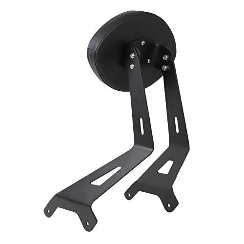 AUFER Fixed Mount Short Black BACKREST Sissy Bar Upright & Custom PAD for Yamaha Star Stryker 2011-2017 27D-F84A0-S0-00
