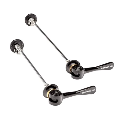 Reynolds Comp QR Rear Skewer 130mm - Lightweight, Minimalist Alloy Lever for Road & MTB, CrMo Shaft, Black, 35g High-Performance Bicycle Wheel Fastener for Secure, Easy Clamping