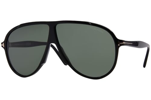 Tom Ford Vladimir Green Pilot Men's Sunglasses FT1211 01N 65