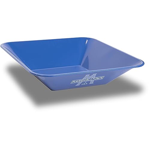 MARSHALLTOWN Steel Mortar Pan, 3 Cubic Foot Capacity, Made in the USA, Masons Board, 14892