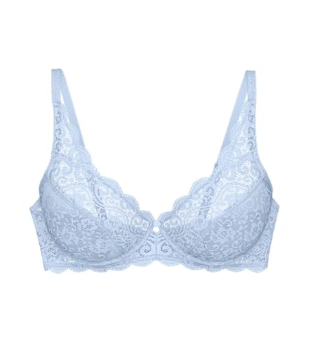 Triumph Damen BH Amourette W, mit Bügel, ohne Polsterung, Verstellbare Träger, 85B, Ice – Ansicht 4