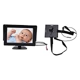 OPPWONG Baby-Autokamera, 4,3-Zoll-HD-Nachtsichtmonitor, 40-Grad-Weitwinkel-Sicherheitssitzkamera mit Plug & Play-Adapter, für Auto-Babyphone