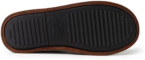 Dearfoams Men's Ashton Quilted Memory Foam Jersey Clog Slipper, Light Heather Grey, Small | Image 5