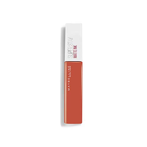 Maybelline New-York – Rouge à Lèvres Mat Liquide – Longue Tenue – Superstay Matte Ink – Teinte : Self-Starter (130), 5 ml