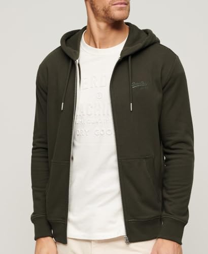 Sweat Superdry Essential Logo Ub zippé grande taille confortable 2XL
