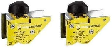 Magswitch MINI ANGLE Mini Angle, Yellow/Silver/Black (2-(Pack))