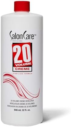 Salon Care 20 Volume Creme Developer, 32 Oz