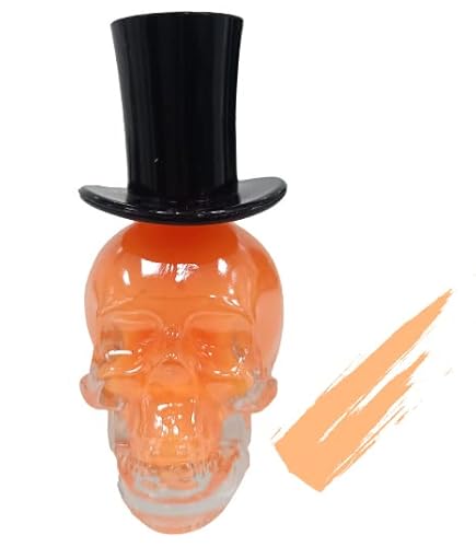 Glow in Dark Nail Polish - SAFFRON London (05 Orange)