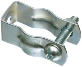 Arlington 2010 Plated Steel Pipe Hanger with Bolt and Nut 1 Inch