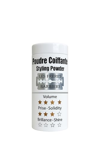 LESFRERESBARBIERS Poudre Coiffante Volume & Texture – Instantanée Effet Mat, Styling Powder 12 g