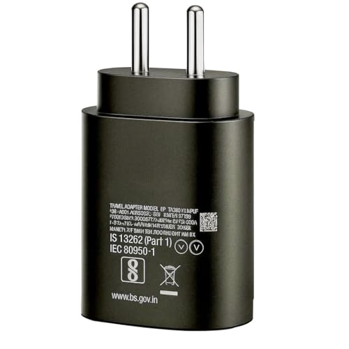 Image of Original 25W Type-C Fast Charger Adapter Compatible with Samsung Galaxy S25,S24, S23,S22,S21,S20 /Ultra /Fe, A55, M35, M15, M56, M05, M06, A15, A14, A35, F15. S /F /M /A /Z Series (Black)