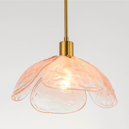 Lustre E27 en forme de fleur luminaire suspendu nordique
