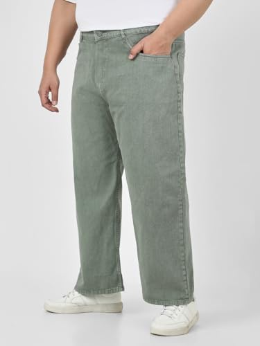 Image of Urbano Plus Men's Loose Mid Rise Jeans