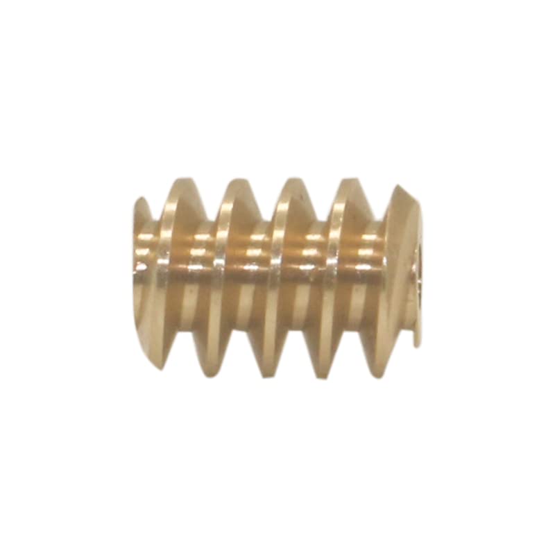 Tool Part for 2PCS Brass Motor Output Copper Worm Wheel Gear 0.5 Modulus 2mm/2.3mm Hole - (Hole Diameter: 2.0mm)