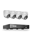1. 4K UHD BILDQUALITÄT & 30M NACHTSICHT: Erleben Sie Ultra-HD Sicherheit mit 8MP Auflösung bei flüssigen 20fps. Das PoE-Überwachungskamera Set liefert gestochen scharfe Echtzeit-Videos und eine klare Nachtsicht von bis zu 30 Metern – ideal für die Üb...