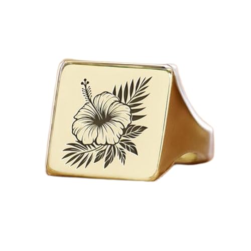 Bague fleur d'hibiscus argent 925 : le cadeau vintage idéal