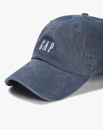 Image of Gap Men Solid Baseball Cap with Embroidered Logo