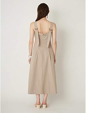 Amazon Co Jp リリーブラウン 配色aラインワンピース Lwfo レディース 服 ファッション小物