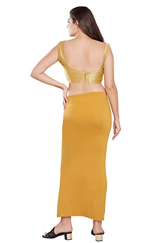 Image of RANI SAAHIBA Women's Stretchy Slim Fishcut Petticoat Cotton Shapewear