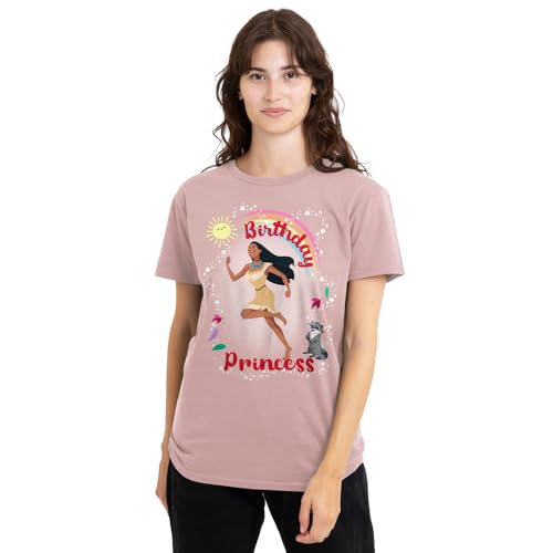 T-shirt Pocahontas Disney rose pour vos sorties décontractées