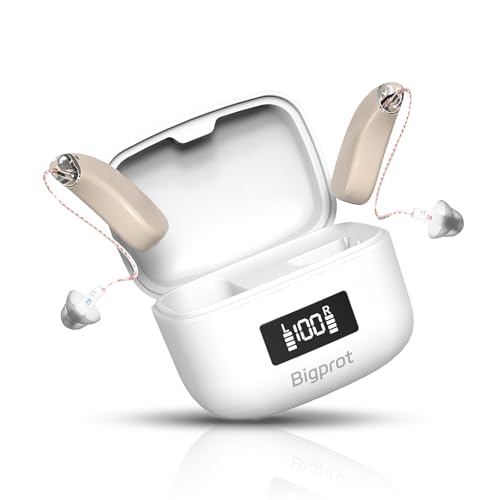 Hearing Aids Rechargeable for Seniors, Lightweight Hearing Amplifiers for Adults