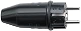 Stecksystem: DE + CZ. Brennenstuhl Schutzkontakt-Gummistecker 230V/16A IP44, 1082040