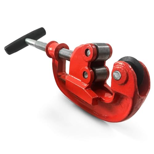 QWORK Heavy Duty Steel Pipe Cutter