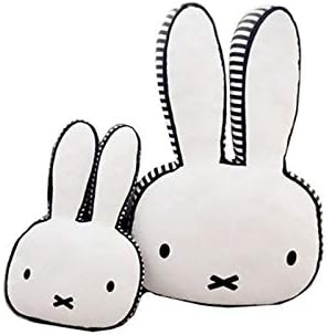 Cartoon Rabbit Shape Pillow Soft Lumbar Back Cushion Children's Room Decoration Pillow Plush Pillow (Small:25cmX40cm/9.8" X15.7)
