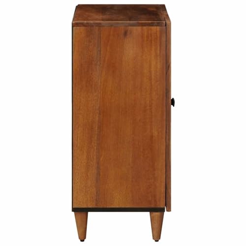 Buffet en noyer compact 60 cm : la solution de rangement idéale pour petits salons encombrés