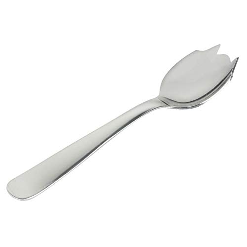 6 stainless steel oyster spoons
