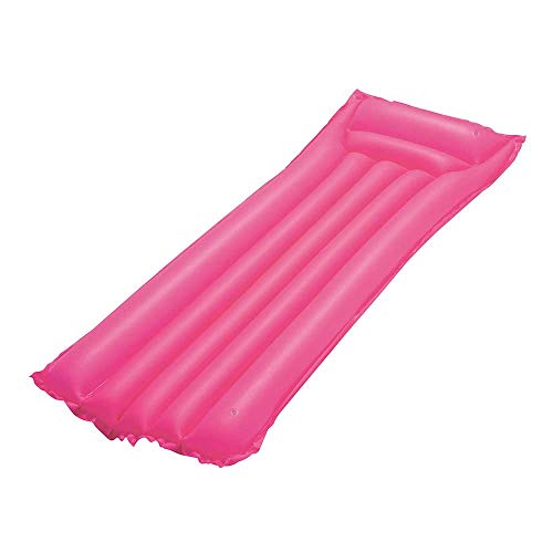 Bestway, Colchão Inflável Bronzeador para Adultos, na cor Rosa.