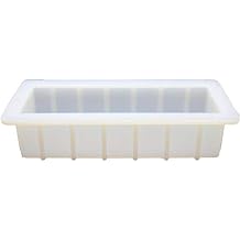 Loaf Soap Silicone Mold Dividers 1.5L Acrylic Partition Clapboard Rectangular White Mould Handmade Making Tool