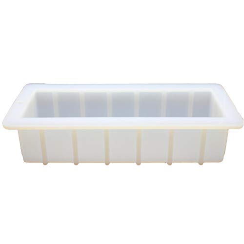 Loaf Soap Silicone Mold with Acrylic Dividers