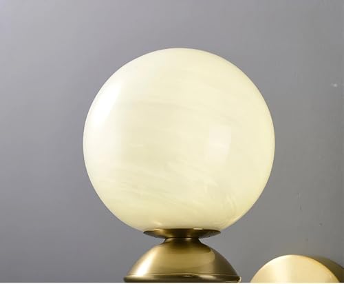 Image of WOKE Attractive Dazzling Metal and Glass Wall Lamp /Night Lamp - Elegant Design, Vibrant Glass Accent, Ideal for Bedrooms, Living Rooms, and Decorative Lighting,