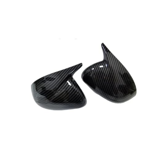 Coque de rétroviseur pour Kia Rio 2011-2017 en plastique ABS style carbone avec clignotant