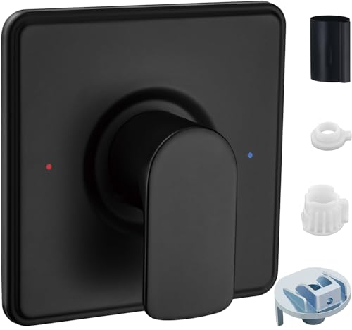Kit garniture de douche Moen Posi-Temp en acier noir mat durable