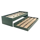 Cama Solteiro Bicama Ditália Cm-20 Cor:verde Oliva