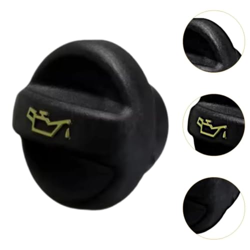 Tapón de llenado de aceite resistente para Peugeot 407, cubierta negra hermética 025856 4