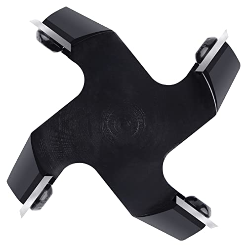 Cnc Spoilboard Surfacing Router Bit, 1/2" Shank 2-1/2" Cutting Diameter, Carbide Insert Slab Flattening Router Bit Planing Bit Wood Planer Bit Woodworking Tools By Binstak #TOP7