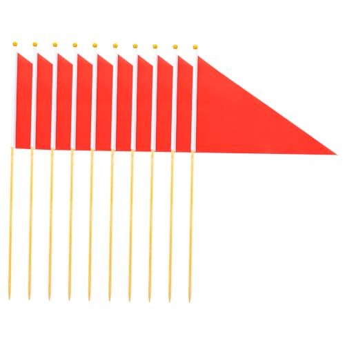 Drapeau de signalisation triangulaire POPETPOP pour éviter de casser l'arrosage de pelouse