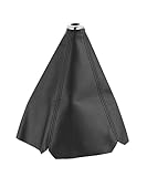 Xibao Copri Leva Cambio Auto,Cuffia Cambio per Auto Manuale Universale,Copri pomello Cambio Antipolvere,Adatto per la Maggior Parte delle Modifiche al Cambio Manuale e Automatico (Nero)