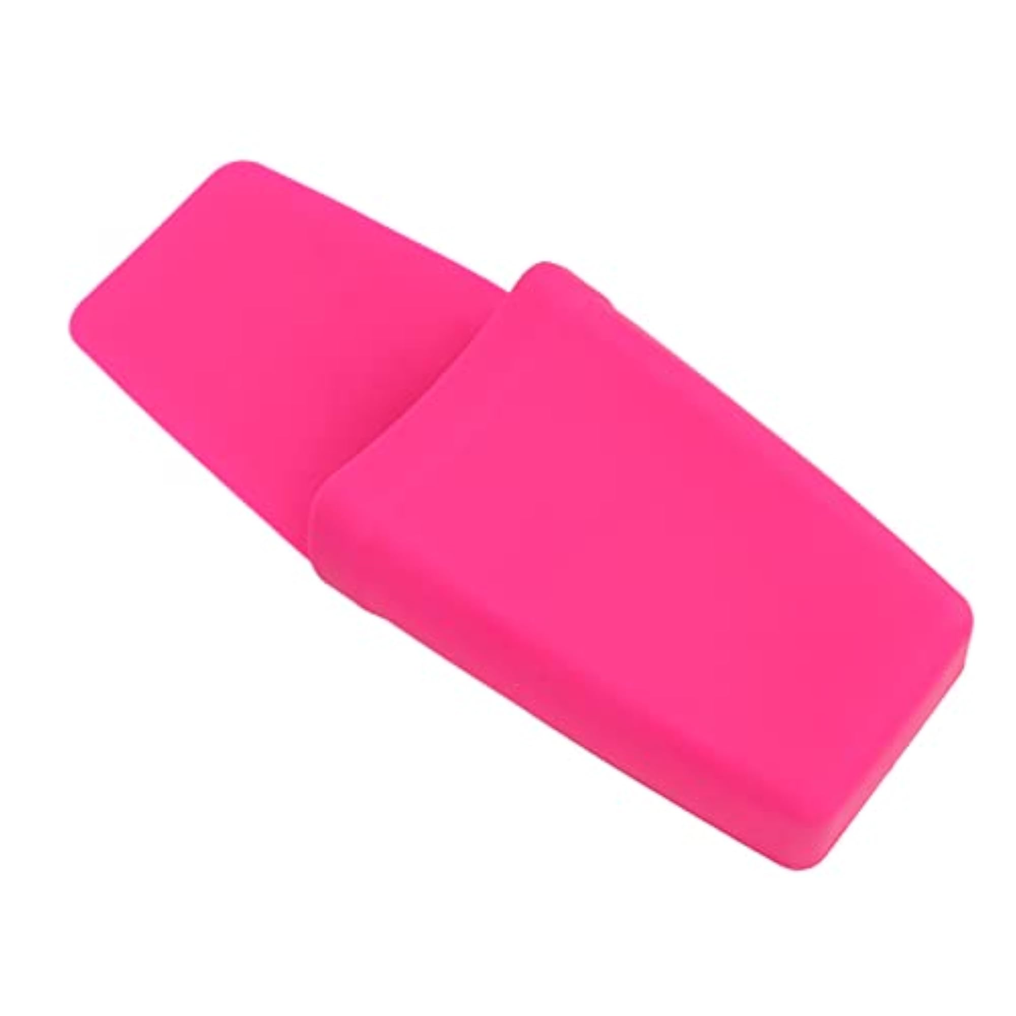 Hair Styling Tools Pouch, Pink Silicone Pouch